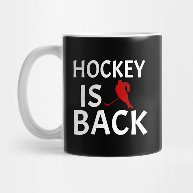 Hockey Is Back Hockey Gift Idea by soufyane